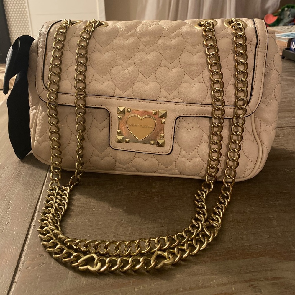 Betsey Johnson quilted purse